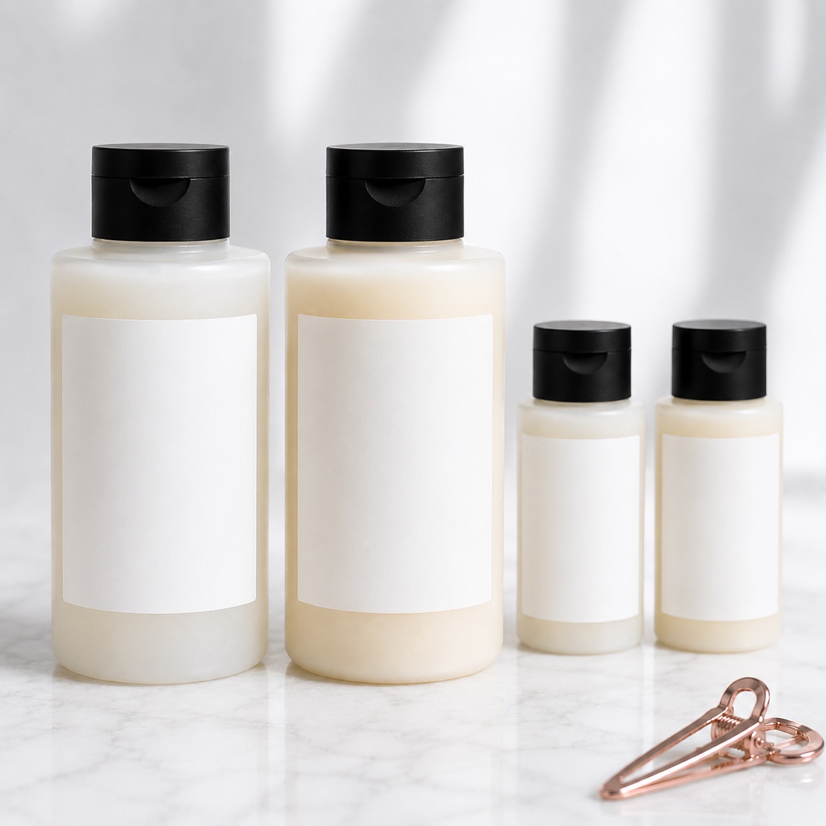 Paired set — retail and travel sizes